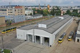 Lviv tram depot