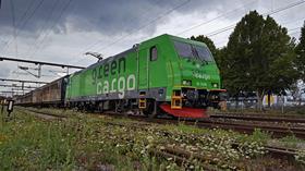 BR-lok och vagnar Green Cargo foto Krister Källström Green Cargo