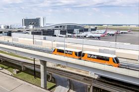 DFW airport Skylink peoplemover