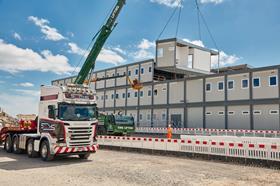 Wernick South Portal office installation August 2020