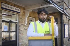 Wheelchair assistance at Sandy station