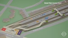 Grove Park Updated Station Map