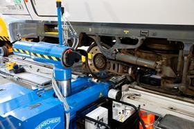 Holyhead Wheel Lathe opening