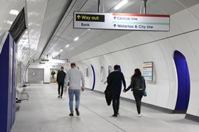 London Underground Bank station (Photo TfL)