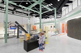 Artist's impressions of Wonderlab The Bramall Gallery at the National Railway Museum York. Credit De Matos Ryan - NRM