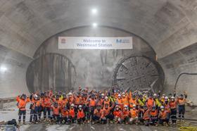 TBM Betty Breakthrough Westmead station (image Sydney Metro) (2)
