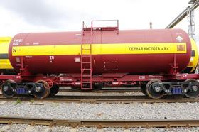 UWC sulphuric acid tank wagon