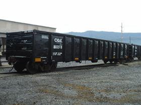 Appalachian Railcar Services wagon.