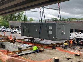 Green Line construction