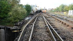 Carlisle derailment (Photo RAIB)