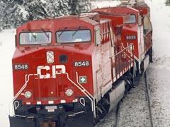 Canadian Pacific locomotives.