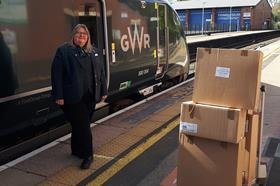 GWR Donates food Cheltenham