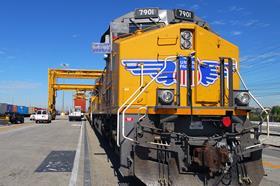 Union Pacific train