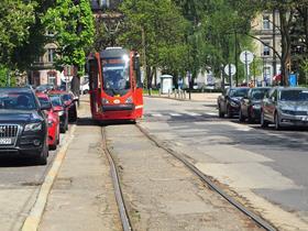 Tramwaje Śląskie Mysłowice Powstańców tram