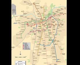 Santiago map
