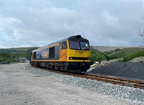 GBRf 60087 at Horton Quarry - 17.06.25