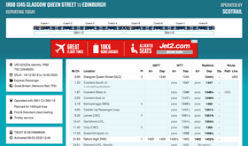 ScotRail has become the first train operator to publish data on its trains’ type, length and fleet numbers in real time on realtimetrains.co.uk