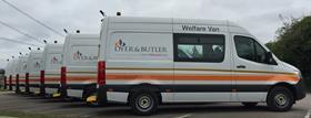 Dyer & Butler welfare vans