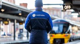 Image shows Northern member of staff on a platform_cropped