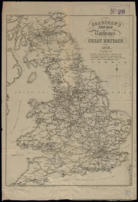 The number of rail passenger journeys in Great Britain in 2020-21 was the lowest since records began in 1872 (Map reproduction courtesy of the Norman B Leventhal Map & Education Center at the Boston Public Library)