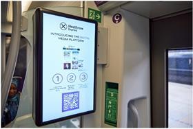 Heathrow Express onboard entertainment platform