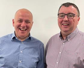 RIA Scotland Chair Meirion Thomas (left) and Vice Chair Campbell Braid (right)