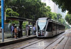 Rio tram at Cinelandia