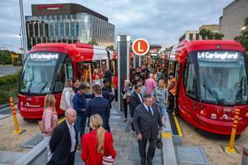 Parramatta light rail opening (Photo Transdev)