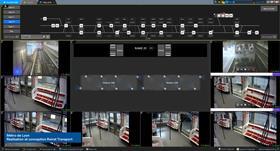 Lyon metro CCTV interface