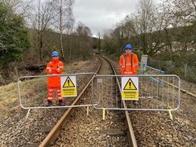 Apprentices Dylan Griffiths and Rhydian Llewellyn