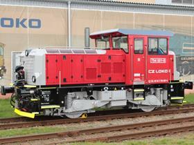 CZ Loko EffiShunter 300 locomotive.