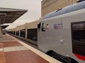 TEXRail (Photo: Trinity Metro).