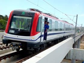 Alstom Metropolis working Santo Domingo metro Line 1.