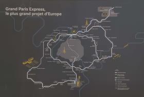 Grand Paris Express map