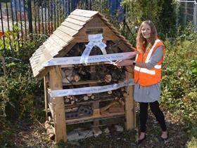 Bug Hotel - Crown Point - Stephanie Evans