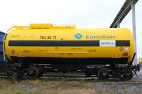 UWC tank cars for transporting methanol