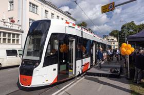 Pesa tram enters service in Tallinn (photo TLT)