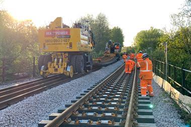 Network Rail installs recycled plastic sleepers | Rail Business UK ...