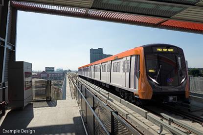 Bangkok Orange Line impression (Image Siemens Mobility)