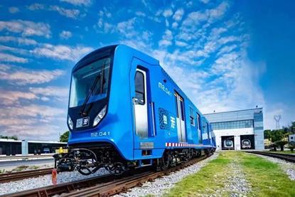 CRRC Zhuzhou has unveiled the first of nine light rail vehicles it is supplying for the Xochimilco line in the southern outskirts of Mexico City u