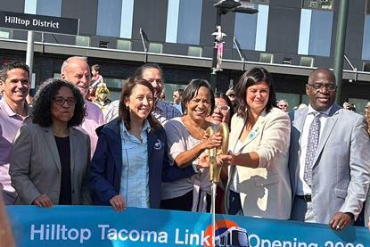 Hilltop Tacoma Link opening (Photo Sound Transit)