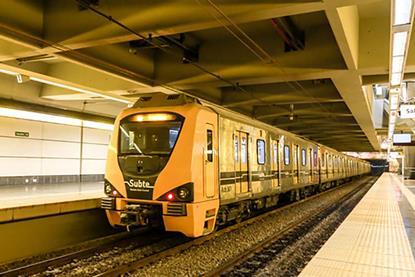 Line H of the Buenos Aires metro.