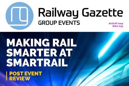 Railway Gazette Group Events Indsutry Guide August 2019 COVER
