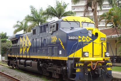Locomotive in Brazil.