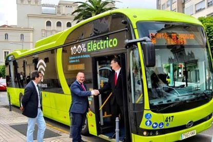 BYD has delivered 15 electric buses to Badajoz.