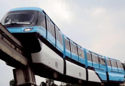 A monorail in Mumbai opened in 2014.