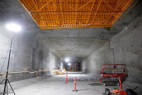 Fehmarn Belt immersed tunnel element interior (Photo Femern AS)