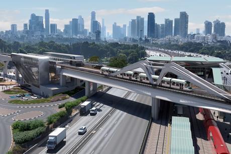 Tel Aviv Green Line (image NTA)