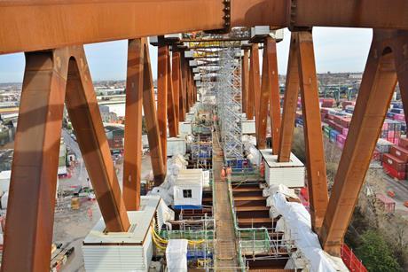 2026 01 14 HS2 Curzon No2 Viaduct truss C Howe