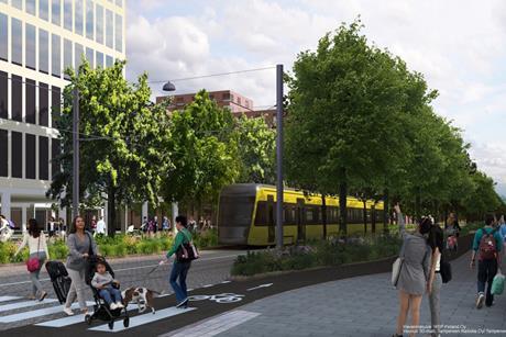 Turku tramway impression (Image City of Turku)